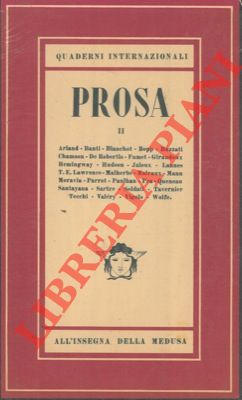 Prosa. Quaderno II.