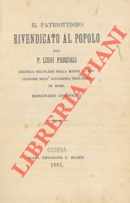 Il patriottisno rivendicato al popolo.