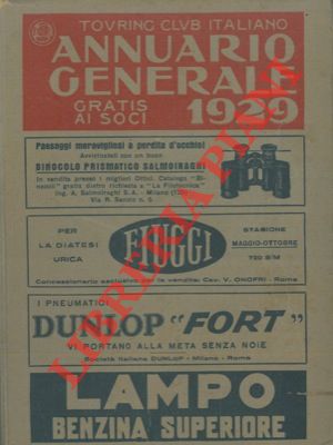 Annuario generale 1929.