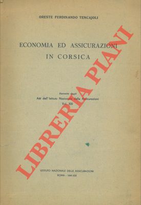 Economia ed assicurazoni in Corsica.