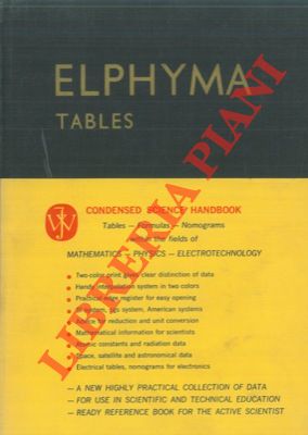 Elphyma tables. Tables, formulas, nomograms.