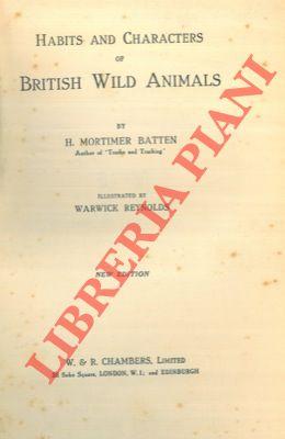 Habits and characters of british wild animals.