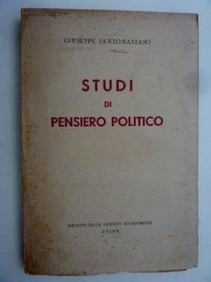 Immagine del venditore per STUDI DI PENSIERO POLITICA" venduto da Historia, Regnum et Nobilia