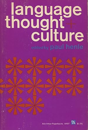 Seller image for Language, Thought, And Culture for sale by Kenneth A. Himber