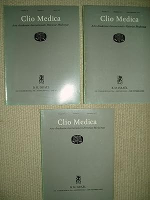 Clio Medica. Acta Academiae Internationalis Historiae Medicinae. Vol. 12, No. 1 - 2 /3 - 4 [April...