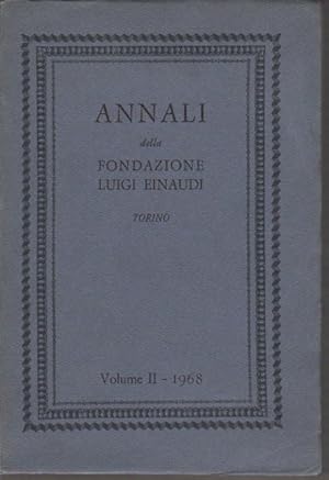 Annali della fondazione Einaudi. Volume ii