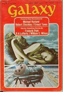 Seller image for GALAXY Science Fiction: November, Nov. 1973 ("The Dream Millenium") for sale by Books from the Crypt