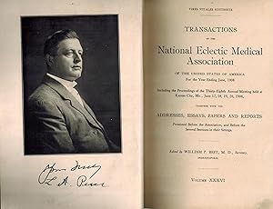 Transactions of the National Eclectic Medical Association of the United States of America for the...