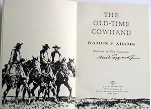 Seller image for The Old-Time Cowhand for sale by Trilby & Co. Books
