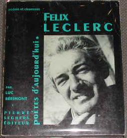 Image du vendeur pour Felix Leclerc. mis en vente par alphabets