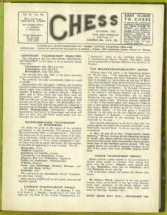 Seller image for Chess Volume 16 for sale by The Book Collector, Inc. ABAA, ILAB