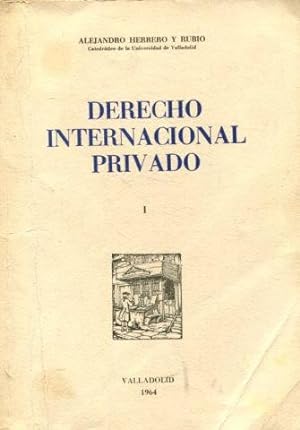 DERECHO INTERNACIONAL PRIVADO I.