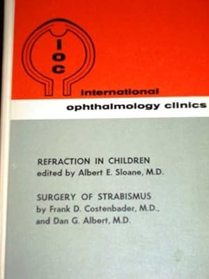 Imagen del vendedor de Refraction in Children & Surgery of Strabismus a la venta por Lotzabooks