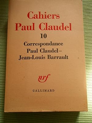 Cahiers Paul Claudel 10