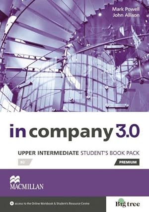 Bild des Verkufers fr Upper-Intermediate: in company 3.0. Student's Book with Webcode zum Verkauf von AHA-BUCH GmbH