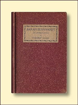 Seller image for Sarah Bernhardt An Appreciation for sale by Catron Grant Books