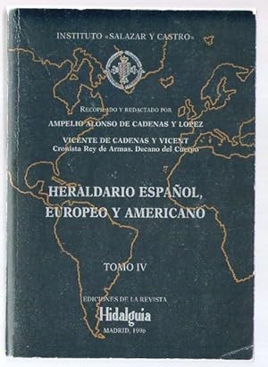 Imagen del vendedor de HERALDARIO ESPAOL, EUROPEO Y AMERICANO - TOMO IV a la venta por Libreria Bibliomania