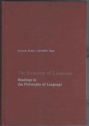 Immagine del venditore per The structure of language. Readings in the philosophy of language venduto da Librera El Crabo