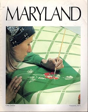 Seller image for Maryland Magazine: Volume 8, No. 1: Autumn, 1975 for sale by Dorley House Books, Inc.