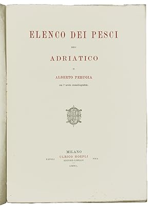 Elenco dei pesci dell'Adriatico.