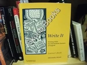 Seller image for Write It: Writing Skills for Intermediate Learners of English for sale by PsychoBabel & Skoob Books