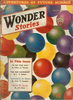 WONDER Stories: July 1932 ('Brood of Helios")