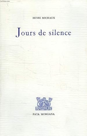 Seller image for JOURS DE SILENCE for sale by Le-Livre