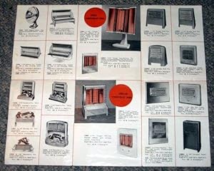 Imagen del vendedor de G.E.C. Electric Fires, Cosyglo. Catalogue C1950s. a la venta por Tony Hutchinson