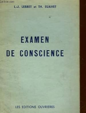 Seller image for EXAMEN DE CONSCIENCE for sale by Le-Livre