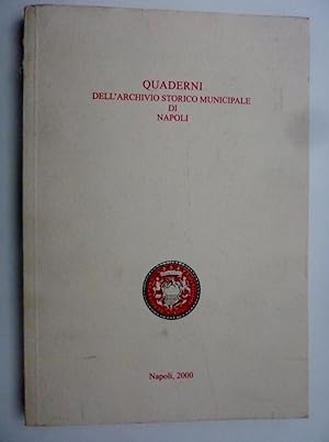 "QUADERNI DELL'ARCHIVIO STORICO MUNICIPALE DI NAPOLI"