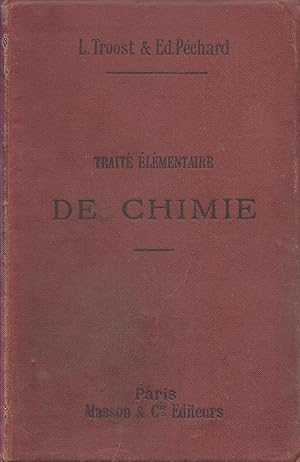 Seller image for Trait lmentaire de Chimie for sale by Pare Yannick