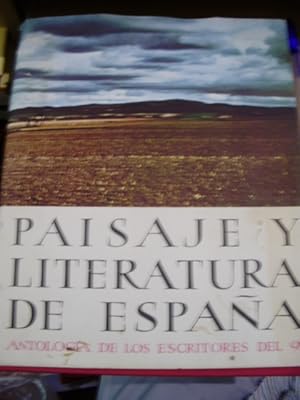 Imagen del vendedor de PAISAJE Y LITERATURA DE ESPAA. Antologa de los escritores del 98 (Madrid, hacia 1965) Fotografas de la autora a la venta por Multilibro