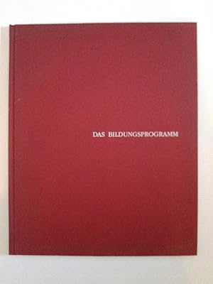 Seller image for Das Bildungsprogramm for sale by ANTIQUARIAT Franke BRUDDENBOOKS