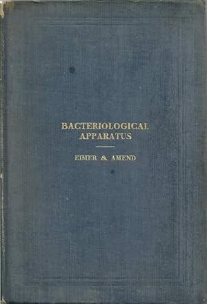 Imagen del vendedor de Revised and Enlarged Catalogue of Bacteriological Apparatus Manufactured Or Imported By Eimer & Amend. a la venta por Lincbook