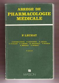 Bild des Verkufers fr Abrg De Pharmacologie Mdicale zum Verkauf von Au vert paradis du livre