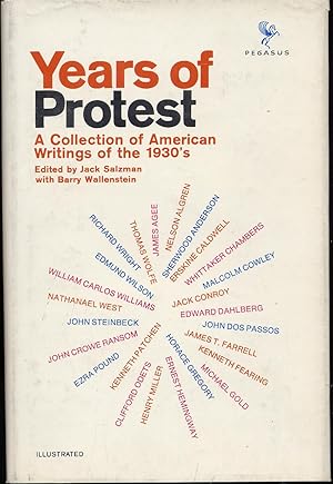 Seller image for Years of Protest: A Collection of American Writings of the 1930's for sale by Between the Covers-Rare Books, Inc. ABAA