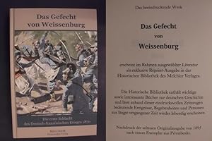 Bild des Verkufers fr Das Gefecht von Weissenburg - Eine taktisch-kriegsgeschichtliche Studie zum Verkauf von Buchantiquariat Uwe Sticht, Einzelunter.