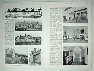 Original Issue of Country Life Magazine Dated September 11th 1920 with a Feature on Lower Scene, ...