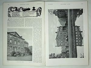 Original Issue of Country Life Magazine Dated December 25th 1920 with a Feature on Arncliffe Hall...