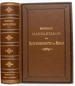 Immagine del venditore per Bechhold's Handlexikon der Naturwissenschaften und Medizin. venduto da Antiquariat Peter Fritzen