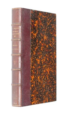 Immagine del venditore per Thorie de l'impt, question mise au concours par le Conseil d'Etat du canton de Vaud en 1860 (oeuvres compltes de P.-J. Proudhon, tome 15) venduto da Abraxas-libris