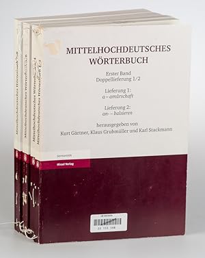 Mittelhochdeutsches Wörterbuch. Erster Band, Doppellieferung 1-8 (in 4 Teilen).