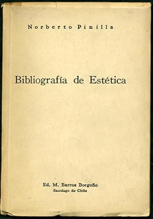 Imagen del vendedor de Bibliografia de Esttica a la venta por Kaaterskill Books, ABAA/ILAB