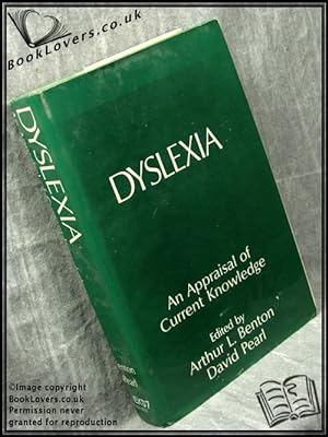 Seller image for Dyslexia: An Appraisal of Current Knowledge for sale by BookLovers of Bath