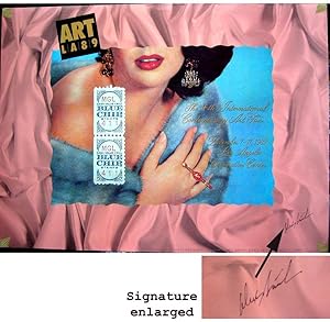 Blue Chip (SIGNED by Alexis Smith: offset colored Poster)