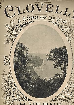 Clovelly: A Song of Devon - Vintage Sheet Music