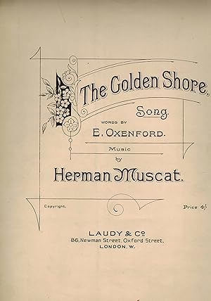 Imagen del vendedor de The Golden Shore - Vintage Sheet Music a la venta por ! Turtle Creek Books  !