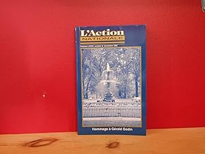 L'action nationale volume LXXXV, numéro 9, novembre 1995; Hommage a Gerald Godin