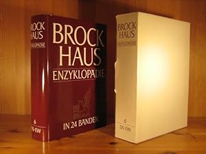 Brockhaus Enzyklopädie, 19. Auflage, Halbleder-Ausgabe,1986 - 1994, Bd. 6 (DS - EW), 1988.