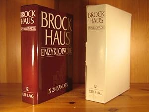 Brockhaus Enzyklopädie, 19. Auflage, Halbleder-Ausgabe,1986 - 1994, Bd. 12 (KIR - LAG), 1990.